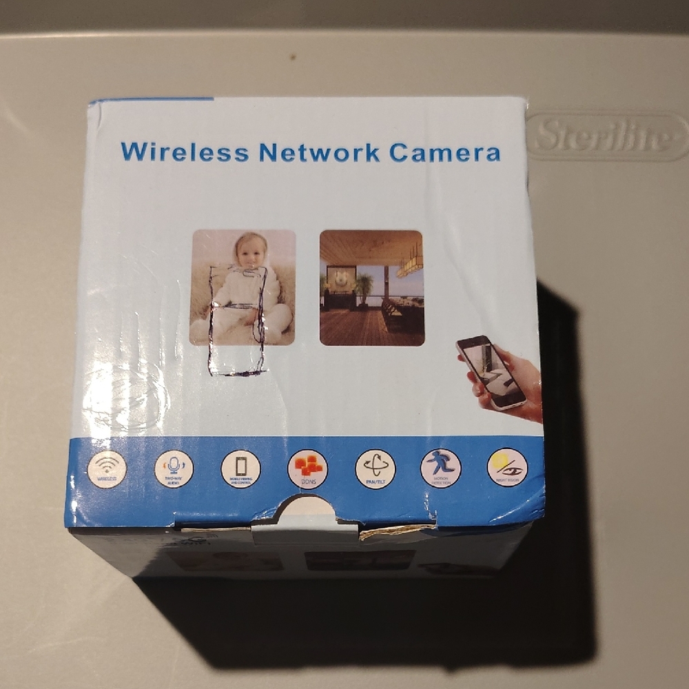 Wireless Network Camera - White
